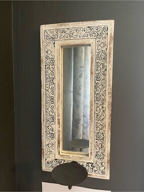 Pier 1 Imports Mirrored Wall Candleholder